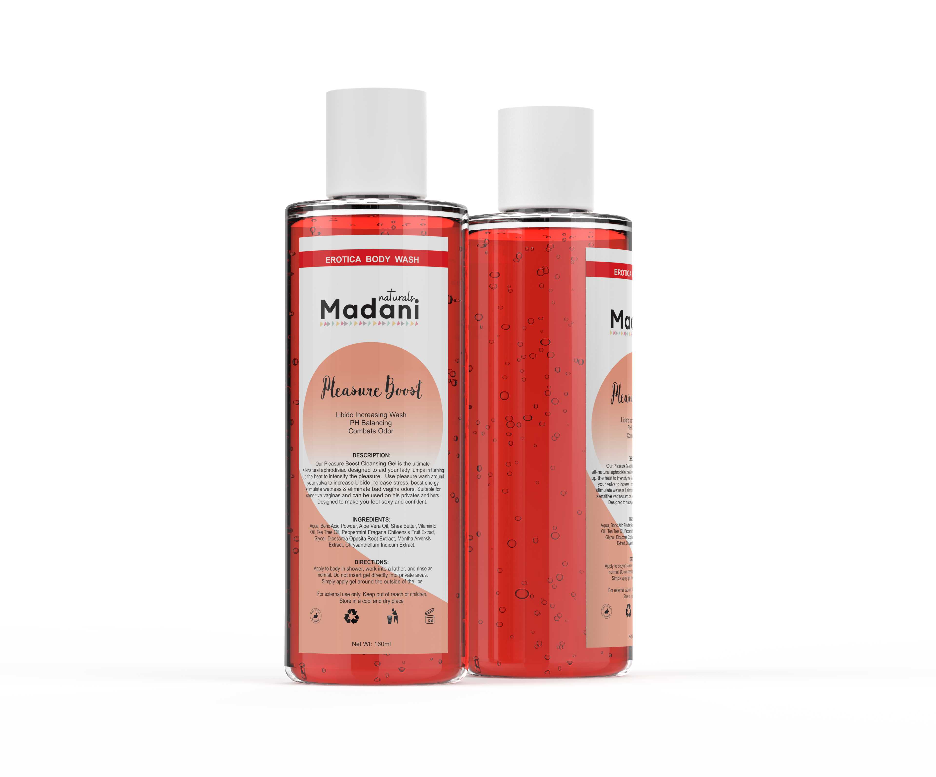 Pleasure Boosting Body Wash- Libido Enhancing, PH-Balancing, Odor Fighting Formula