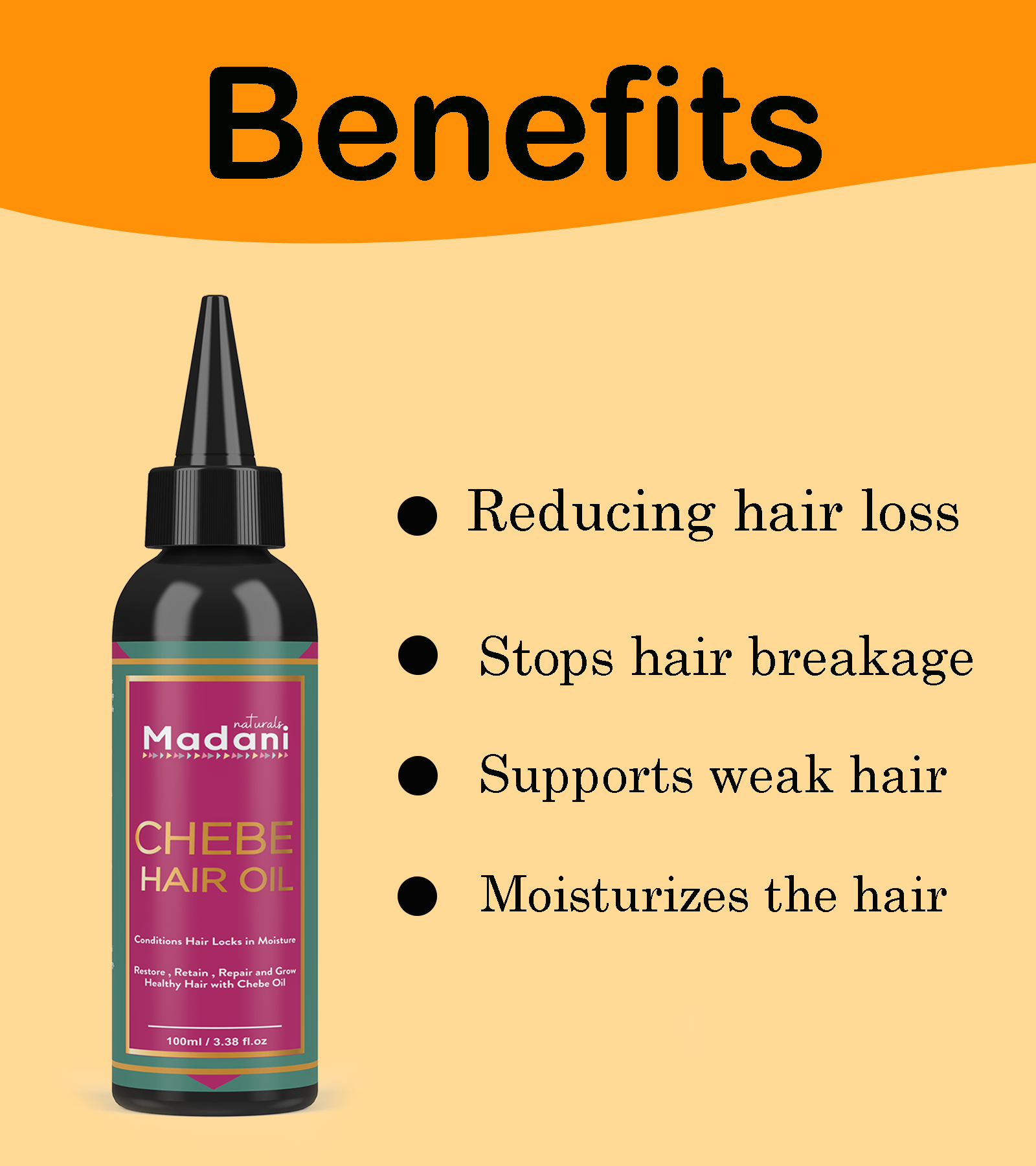 Chebe 10 in 1 Hair Growth Oil